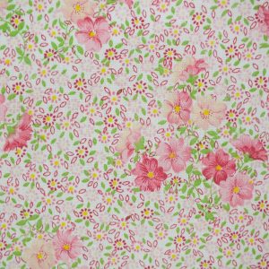 85*45 かわいい クラシック 小花 ピンク