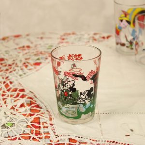 グラス ディズニー ミッキー ミニー ヴィンテージ食器 フランス ブロカント雑貨