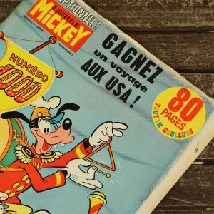 1冊 1971年 ミッキージャーナル  No.1000 バンビ ディズニー ヴィンテージ雑誌 コミック 紙もの