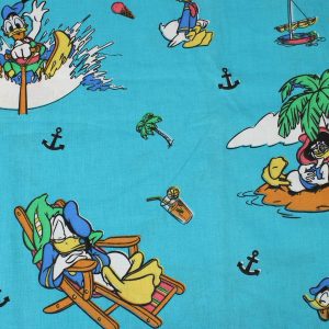 155*75 ディズニー  ドナルド デイジー デッドストック