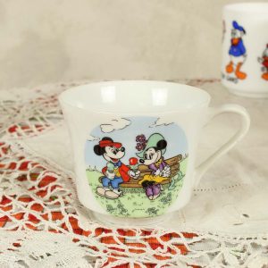 ミッキー＆ミニー ベンチ ティーカップ