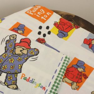 くまのパディントン パッチワーク カラフル