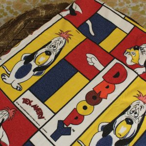 ネル ドルーピー Droopy Dog ビンテージシーツ ヴィンテージ雑貨