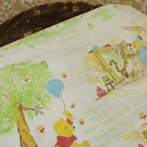 ディズニー くまのプーさん ビンテージシーツ ヴィンテージ雑貨