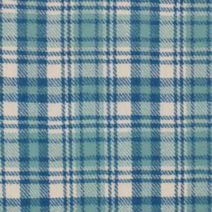 65*80 ネル タータンチェック ブルー 秋冬