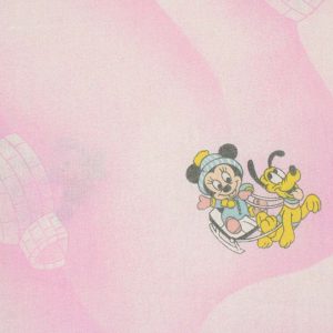 70*65 ディズニー ミッキー ミニー エスキモー ピンク