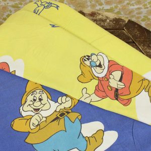 ディズニー 白雪姫 7人の小人 青/黄色