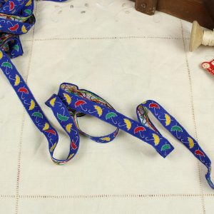 3M 1,5㎝幅 レトロ  カラフル 傘