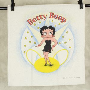 ベティちゃん Betty Boop ビンテージシーツ フランス ヴィンテージ雑貨