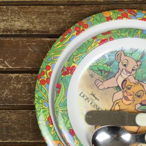 4点セット ディズニー ライオンキング メラミン食器