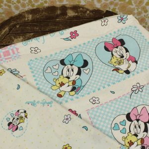 ディズニー ミニー ビンテージシーツ フランス ヴィンテージ雑貨
