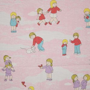 55*80 シンプル かわいい こども パステル ピンク