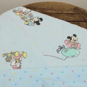 ベビー ディズニー ミッキーと仲間たち パステルドット bowing