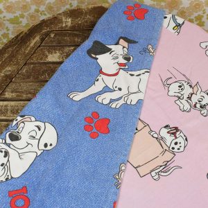 ダブル ディズニー 101匹わんちゃん ビンテージシーツ ヴィンテージ雑貨