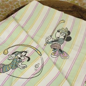 ボックス ディズニー ミッキー ミニー グーフィー ストライプ レトロ ゴルフ