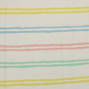 50*70 かわいい ストライプ パステル 白