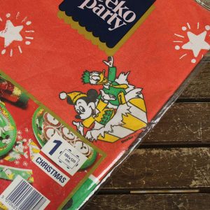 ミッキーと仲間たち 紙製テーブルクロス クリスマス