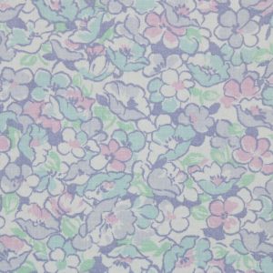 50*60 シック パステル 小花 ピンク パープル 白