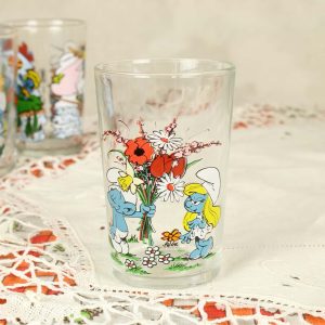 スマーフのグラス  スマーフェット