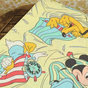 ディズニー ミッキーと仲間たち ミニー ストライプ まくら イエロー