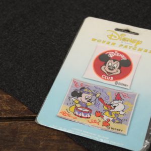 1枚 刺繍ワッペン ディズニー ミッキー ドナルド ミッキーマウスクラブ