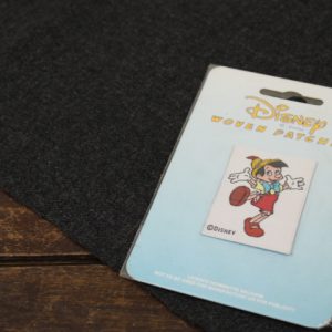 1枚 刺繍ワッペン ディズニー ピノキオ ダンス
