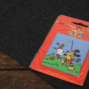 1枚 刺繍ワッペン ディズニー ミッキー アーチェリー