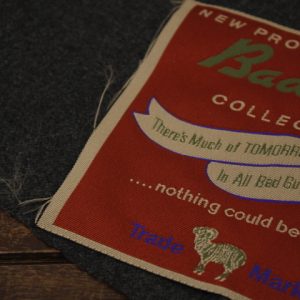 刺繍タグ ワッペン 大きなBad guys  ロゴ