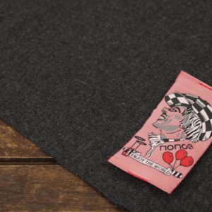 刺繍タグ クラウン ブランドタグ