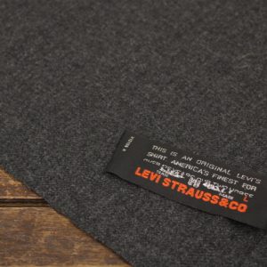 1枚 刺繍タグ LEVI'S  ロゴ ブランドタグ