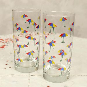 ペアグラス レトロ パラソル