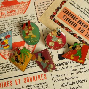 6個セット ピンバッジ ディズニー ピンズ  ブロカント