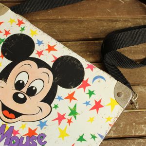 ディズニー ミッキー 小さめトランク ブリキ缶 ティン缶 フランス ヴィンテージ雑貨 ブロカント