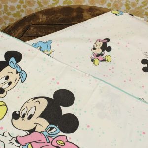 ベビー ディズニー ミッキー ミニー ドット 白