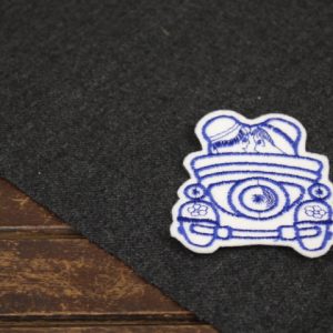 ワッペン ドライブ 青