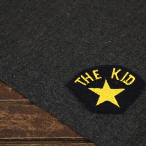ワッペン THE KID 黒