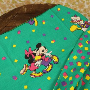 ディズニー ミッキー ミニー ベビービンテージシーツ ヴィンテージ雑貨 フランス