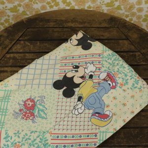 ボックス ディズニー ミッキー  花 パッチ 中柄