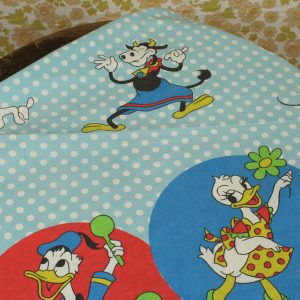 ディズニー ミッキー ミニー デイジー 水玉 水色カラフル