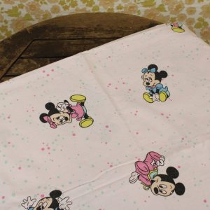 ベビー ディズニー ミッキー ミニー ドット ピンク