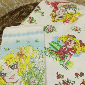 キャンディ・キャンディ  ビンテージシーツ フランス ヴィンテージ雑貨