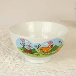 カフェオレボウル ディズニー バンビ とんすけ フラワー