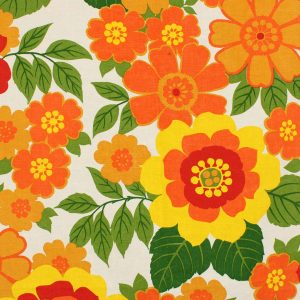 60*55 華やか 花 オレンジ 夏 リゾート