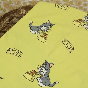 トム＆ジェリー ビンテージシーツ チーズ