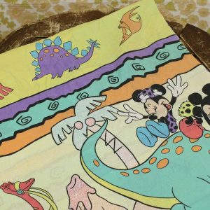 ディズニー ミッキー ミニー ビンテージシーツ ヴィンテージ雑貨