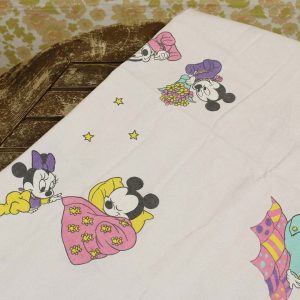 ベビー ディズニー ミッキー ミニー ビンテージシーツ ヴィンテージ雑貨
