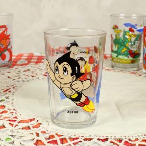 グラス 鉄腕アトム 昭和アニメ コレクション ヴィンテージ食器 フランス ブロカント雑貨