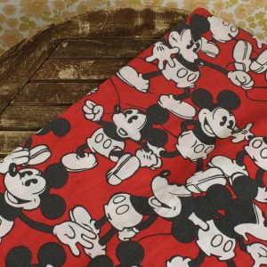 ディズニー ミッキー ビンテージシーツ ヴィンテージ雑貨