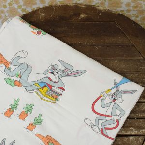 ルーニー・テューンズ バッグスバニー ビンテージシーツ フランス ヴィンテージ雑貨