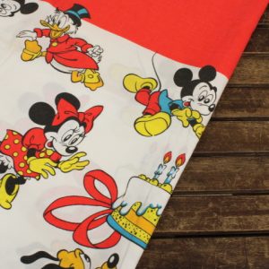 テーブルクロス 長方形 ディズニー ミッキーと仲間たち バースデー イタリア